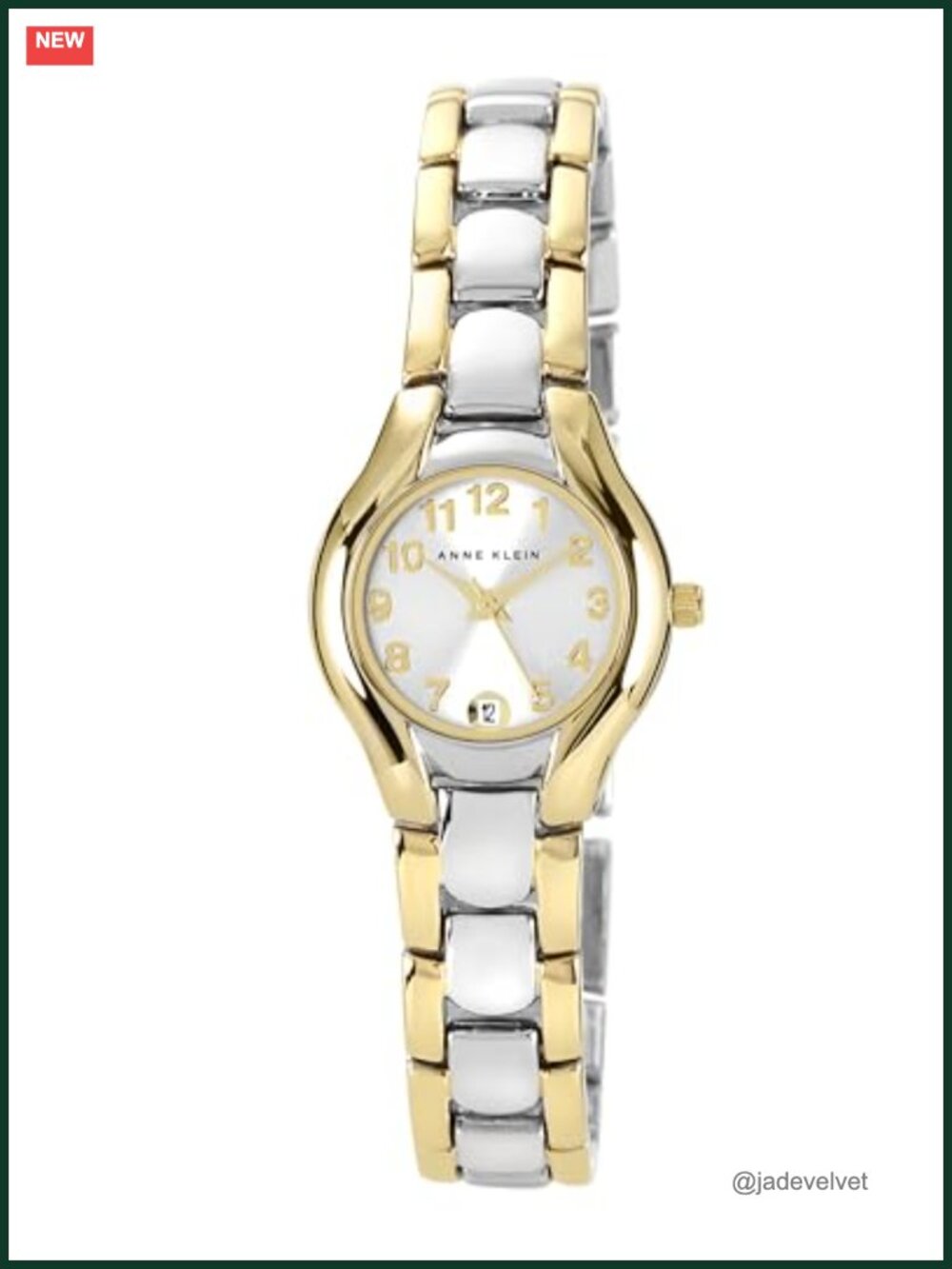 Anne Klein Women's Two-Tone Bracelet Watch Date Function Quartz